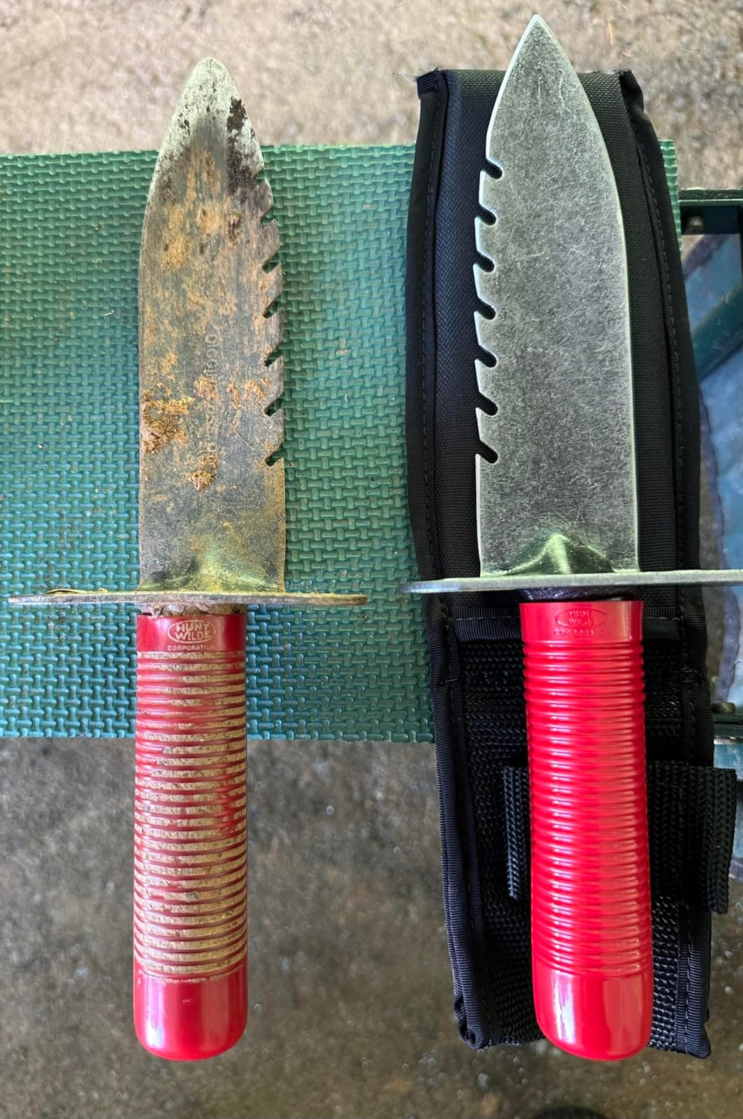 Lesche Digging Tool & Sod Cutter & Free Sheath! (Serrated on Left Side) customer photo 2