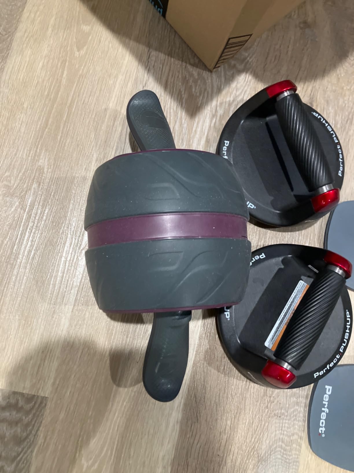 Perfect Fitness Ab Carver Roller Wheel With Built In Spring Resistance, At Home Core Workout Equipment customer photo 1