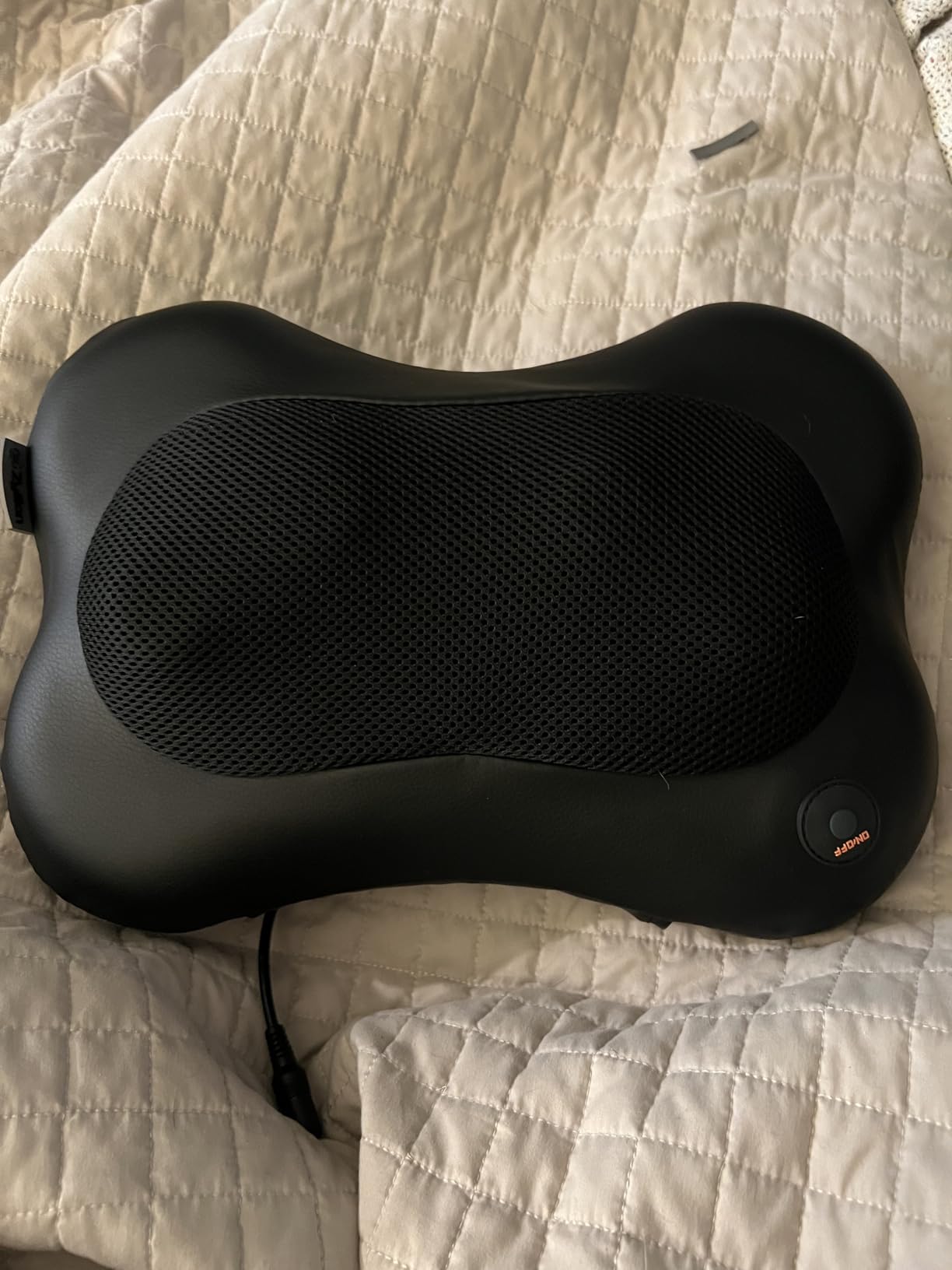 Zyllion ZMA-13 Back and Neck Massager with Heat for Pain Relief, Black customer photo 2