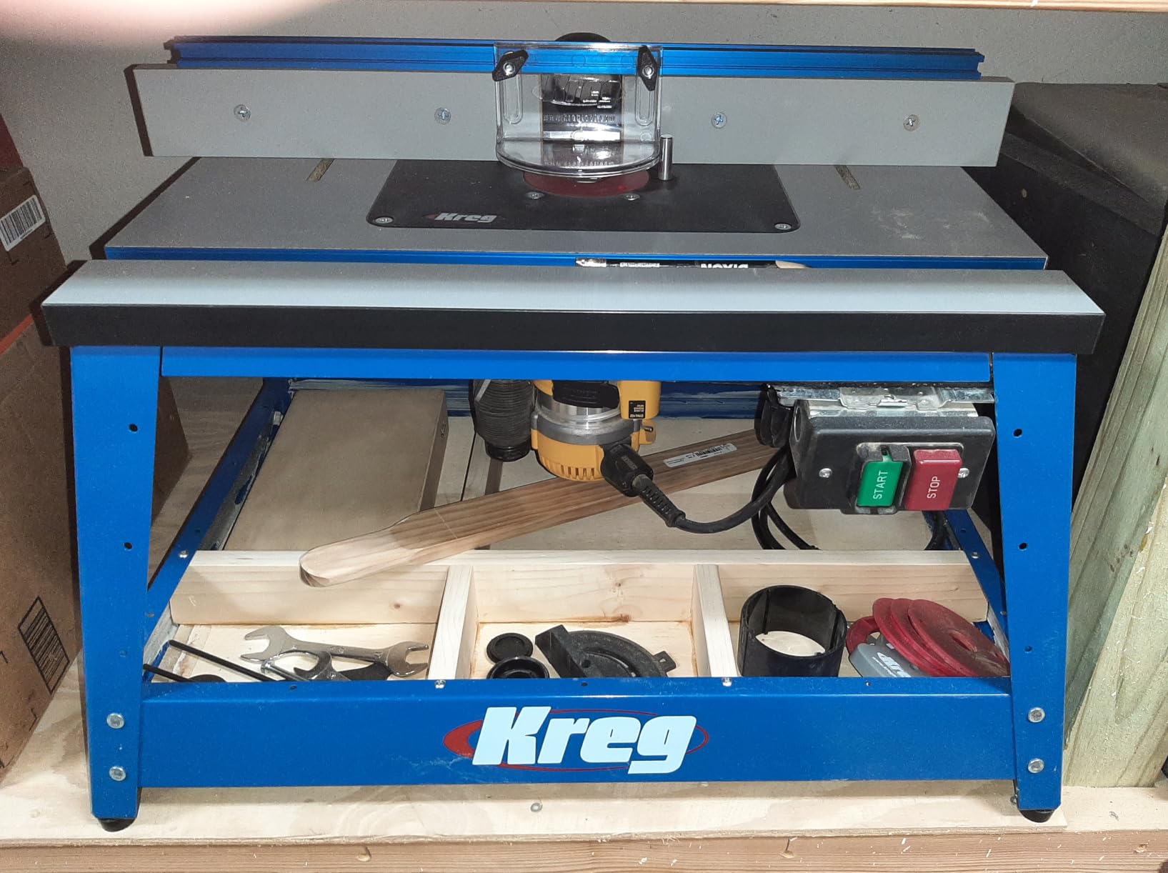 Kreg PRS2100 Bench Top Router Table - Full Size Portable Router Table for Workshops - Workbench Accessory - Holiday Home Improvement Gifts for Him customer photo 1