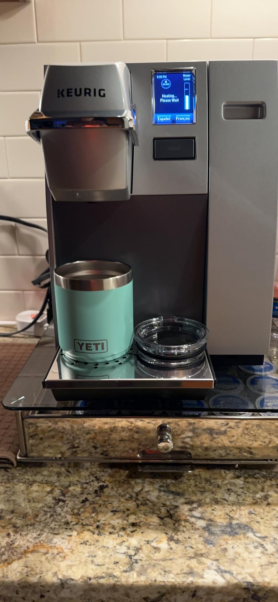 Keurig K155 Office Pro Single Cup Commercial K-Cup Pod Coffee Maker, Silver customer photo 1