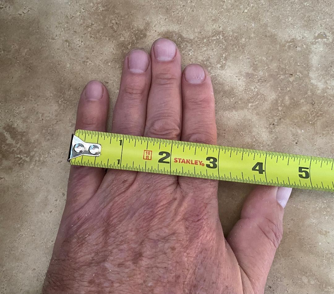 Caiman Premium Goat Grain TIG Welding Gloves, 4-Inch Gold Extended Cuff, Unlined, White/Gold, Medium (1600-4) customer photo 2
