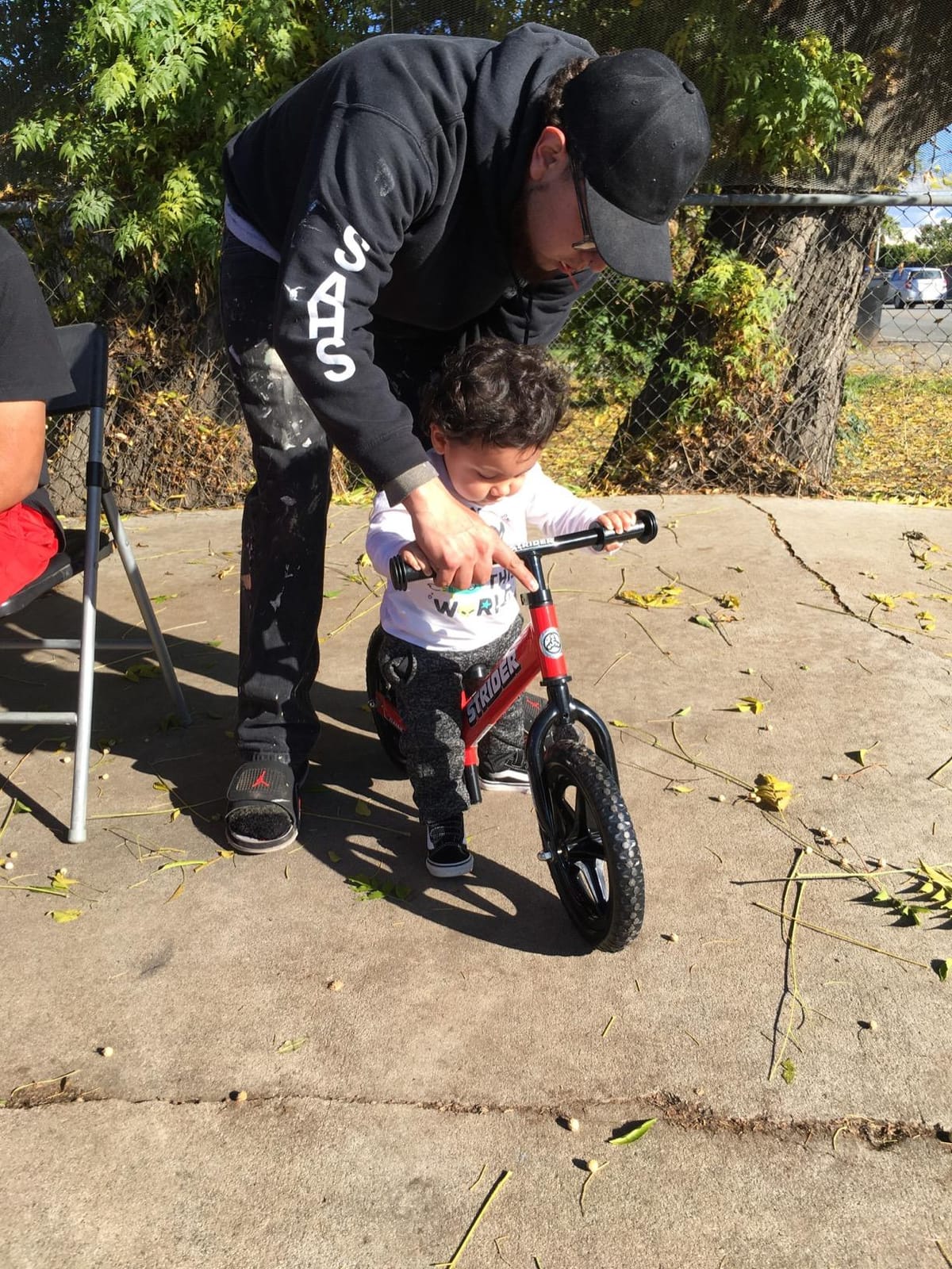 Strider 12” Classic Bike - No Pedal Balance Bicycle for Kids 1 to 3 Years - Includes Built-In Footrest, Handlebar Grips & Flat-Free Tires customer photo 1