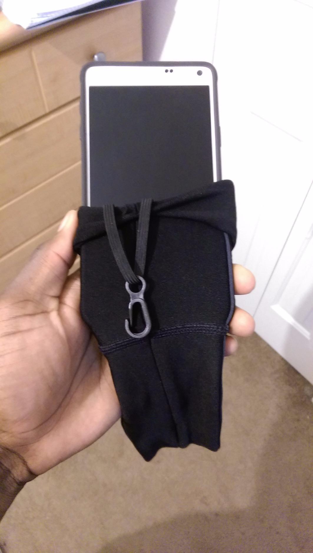 FlipBelt Classic Running Belt, Phone Holder for Running, Money Belt Pouch customer photo 2
