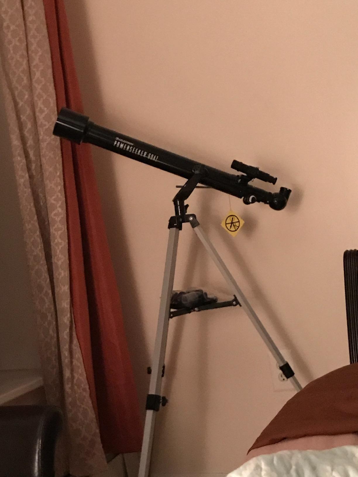 Celestron PowerSeeker 80AZS Wide-Field Short-Tube Refractor customer photo 1
