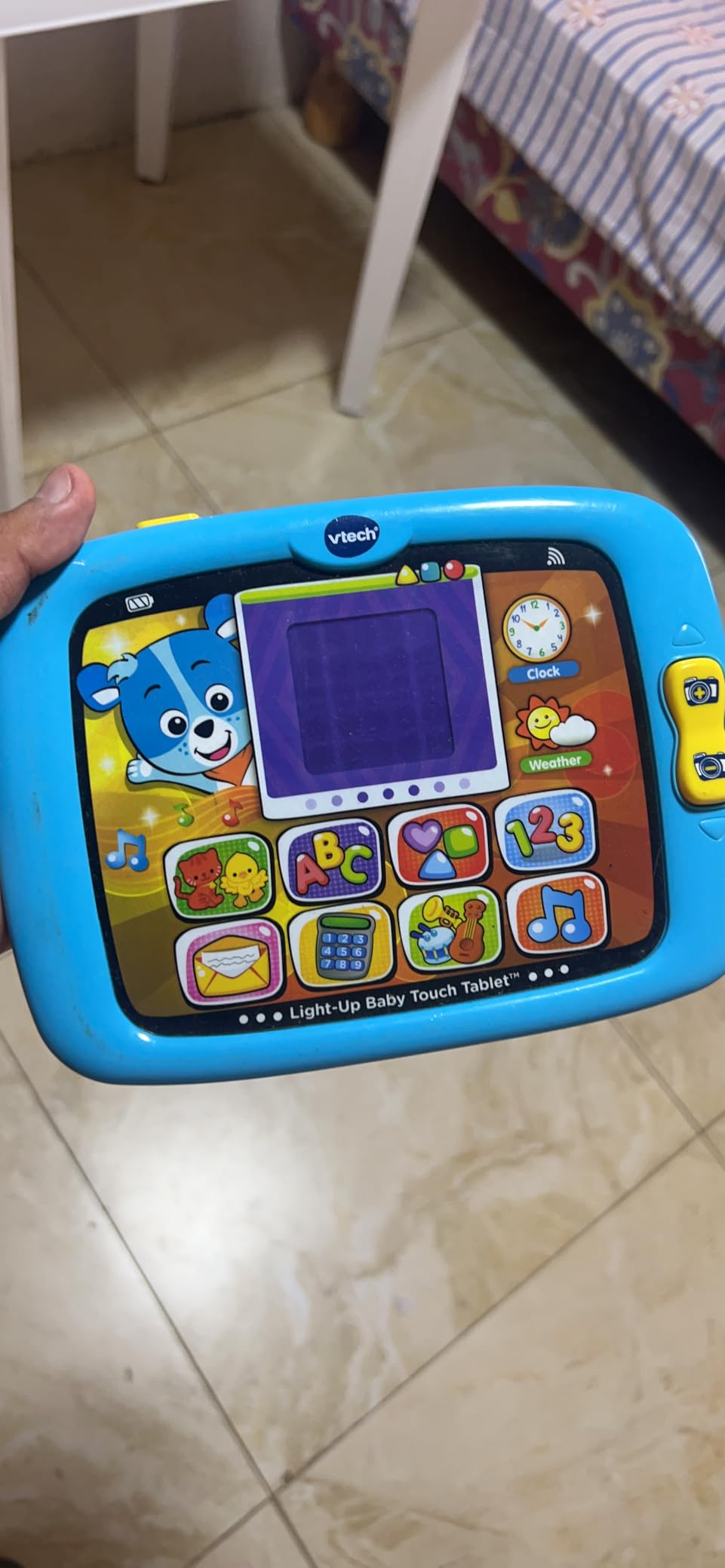 VTech Light-Up Baby Touch Tablet, Pink customer photo 1