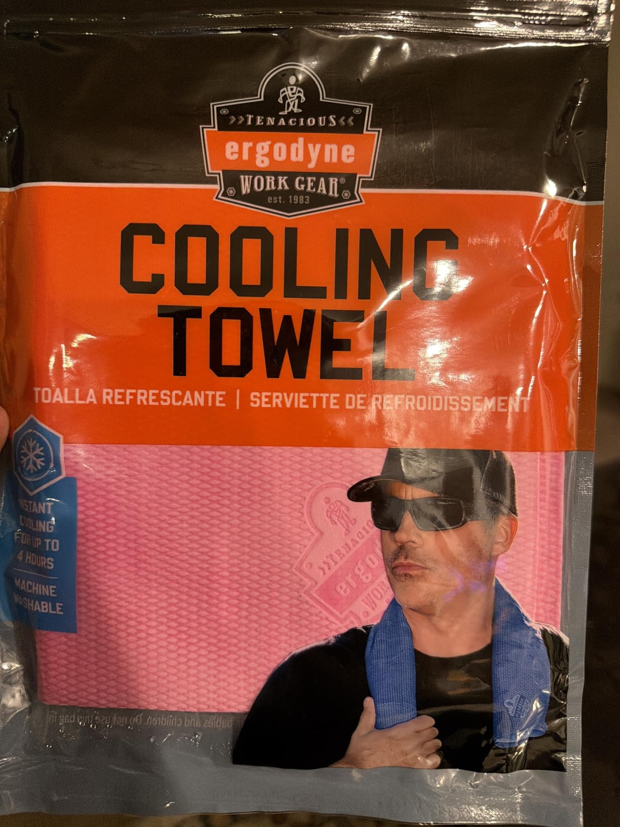 Ergodyne Chill Its 6602 Cooling Towel, Long Lasting Cooling Relief, Gray 29.50