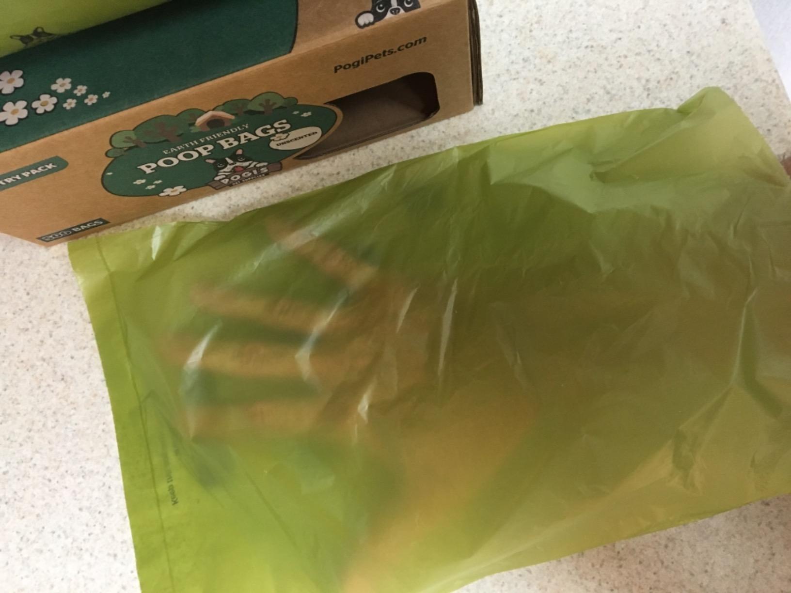 Pogi's Large Dog Poop Bags, Single Roll, Fresh Scent, Leak-Proof, 500 Bags customer photo 2