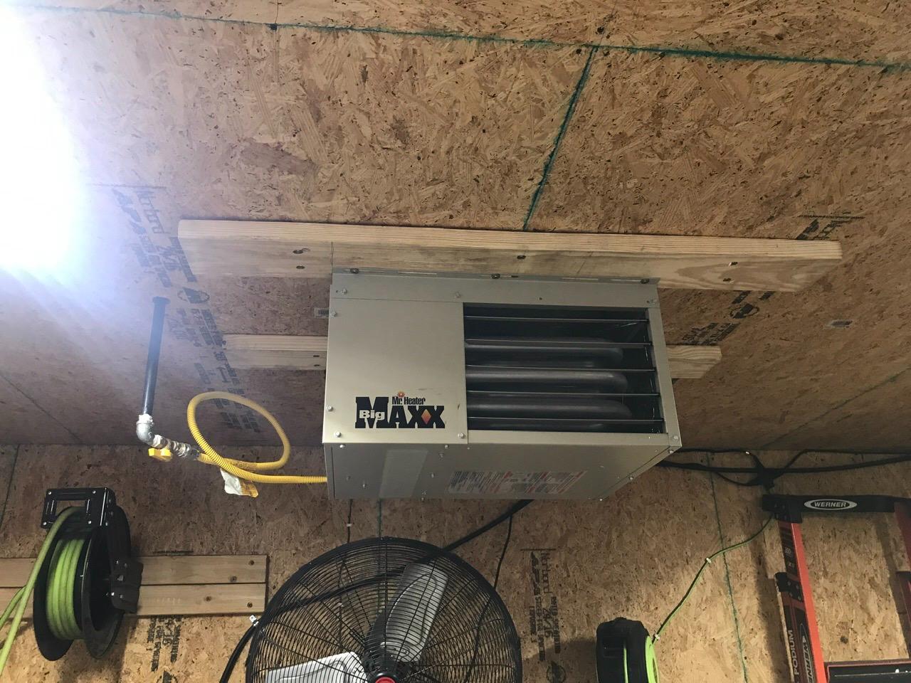 Mr. Heater 50,000 BTU Forced-Air Unit Heater (Propane or Natural Gas) customer photo 2