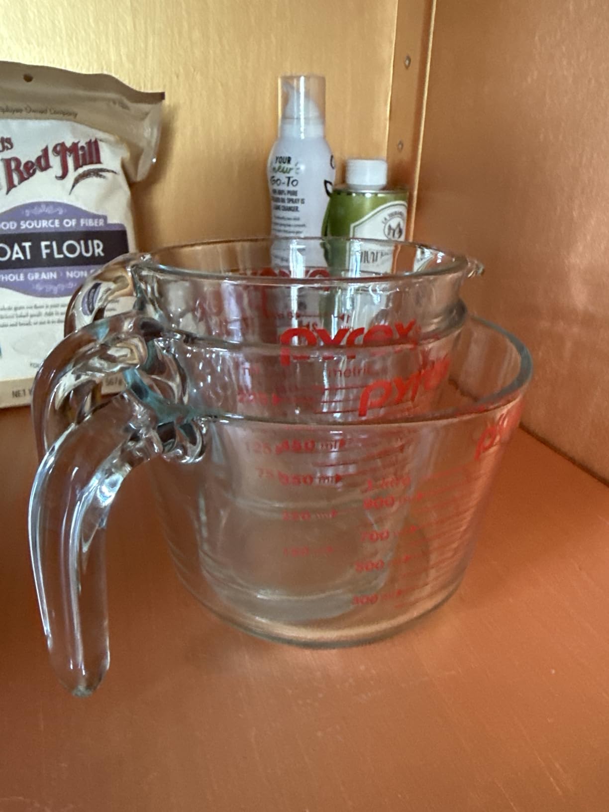 Pyrex Essentials (3-Pack) Glass Measuring Cups Set (1, 2 & 4 Cup) customer photo 2