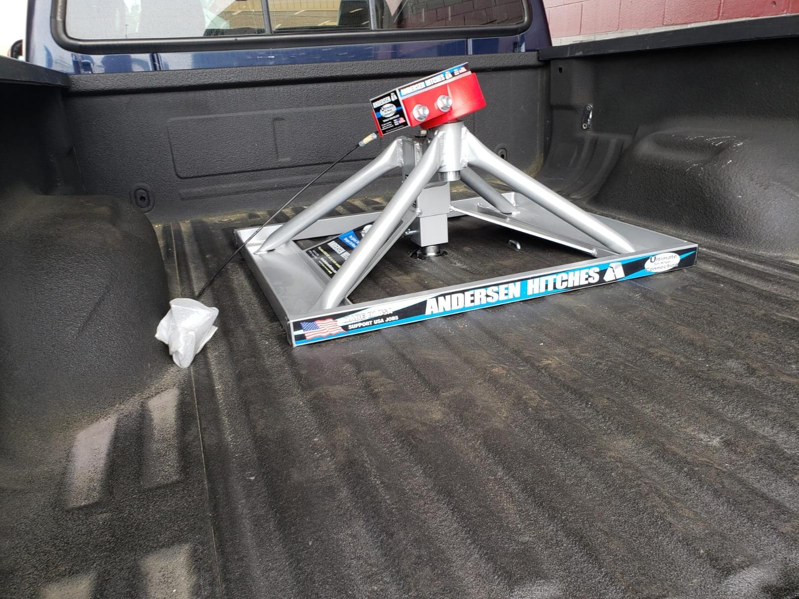 Double Lock Gooseneck Hitch Kit with Brackets, Compatible with Select F-250, F-350, F-450 customer photo 1