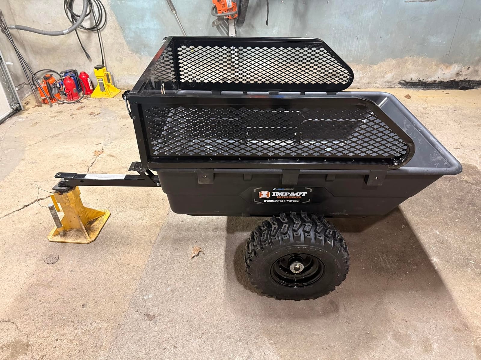 Impact Implements 1500lb Poly Tub Agricultural Trailer by MotoAlliance customer photo 2