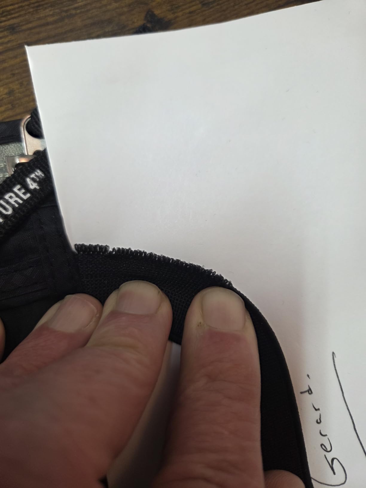 VENTURE 4TH Travel Money Belt, RFID Blocking Passport Holder - Black customer photo 1
