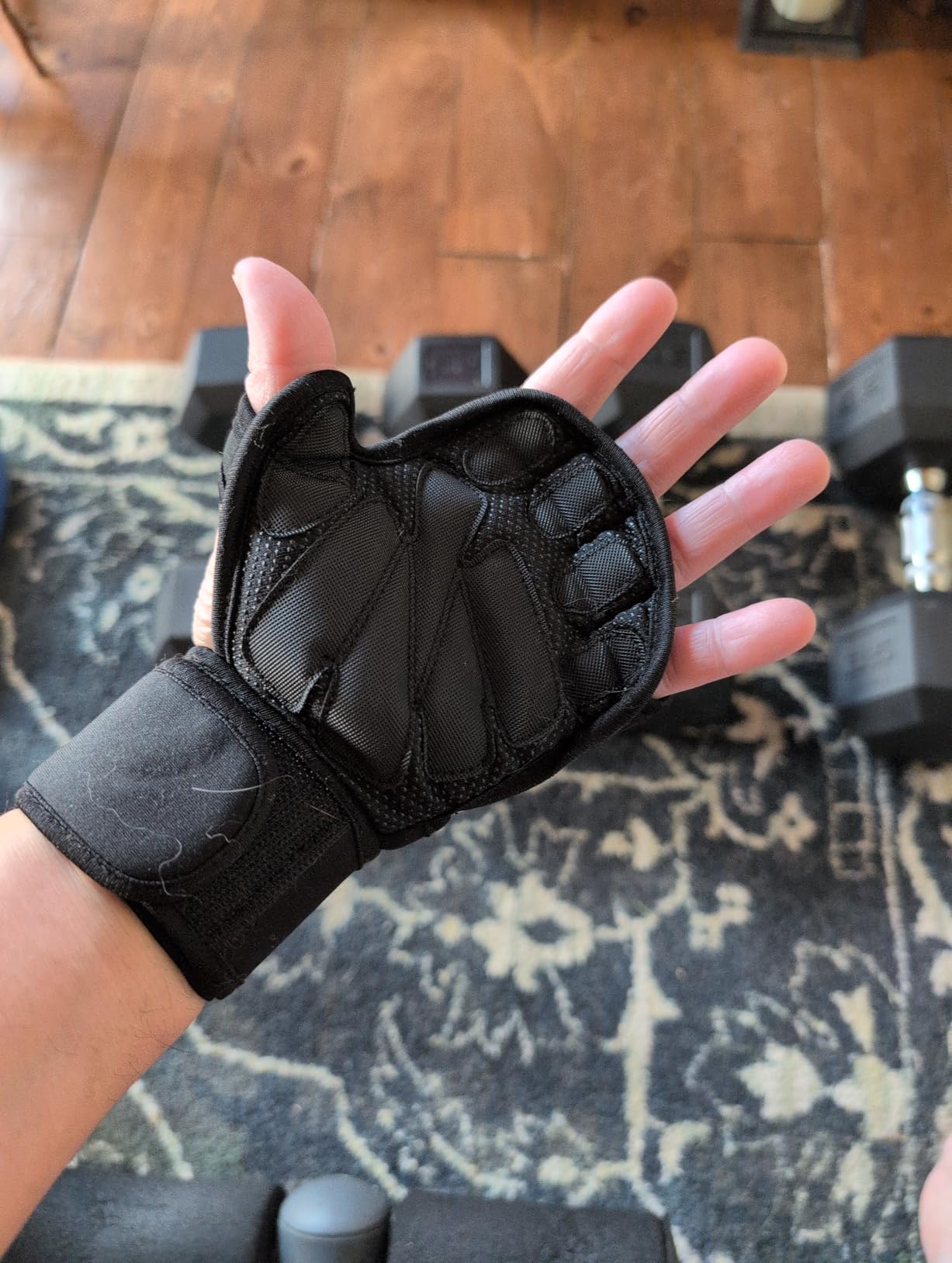 Fit Active Sports Gym Workout Gloves for Men Women Weight Lifting customer photo 2