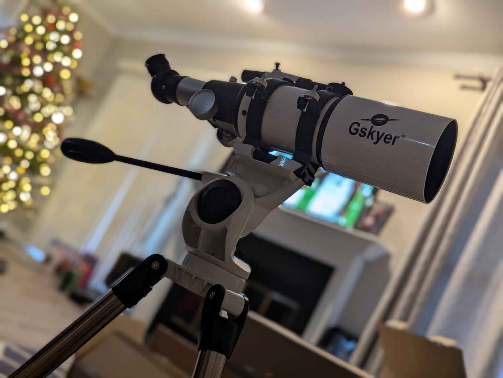 Gskyer Telescope, 80mm AZ Space Astronomical Refractor Telescope for Kids customer photo 2