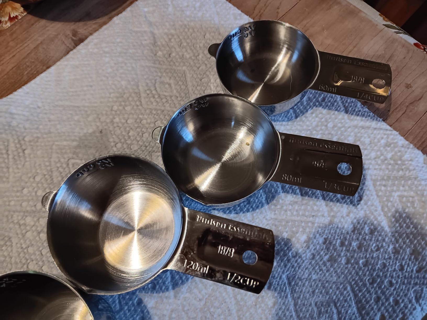 Hudson Essentials Stainless Steel Measuring Cups Set (6 Piece Set) customer photo 2