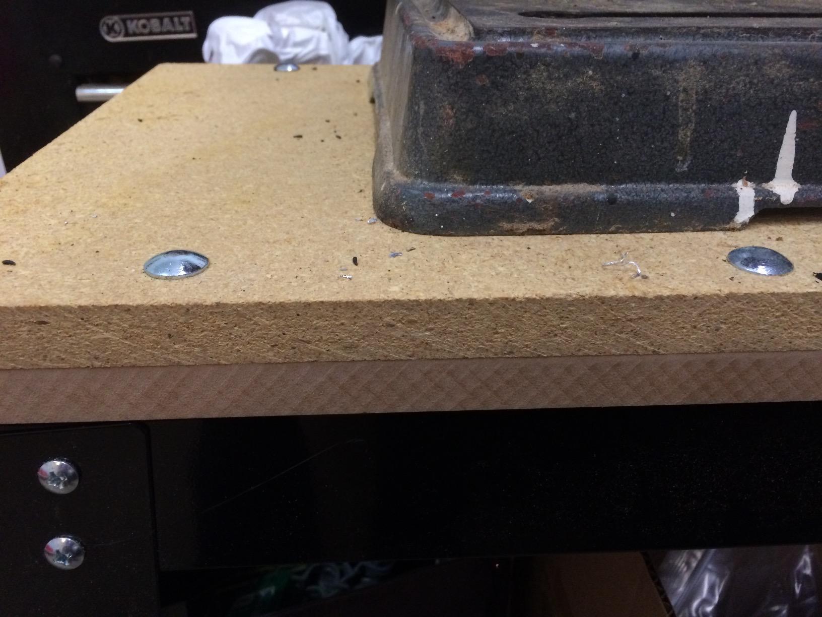 POWERTEC Tool Stand, MDF Split Top Expands to 20