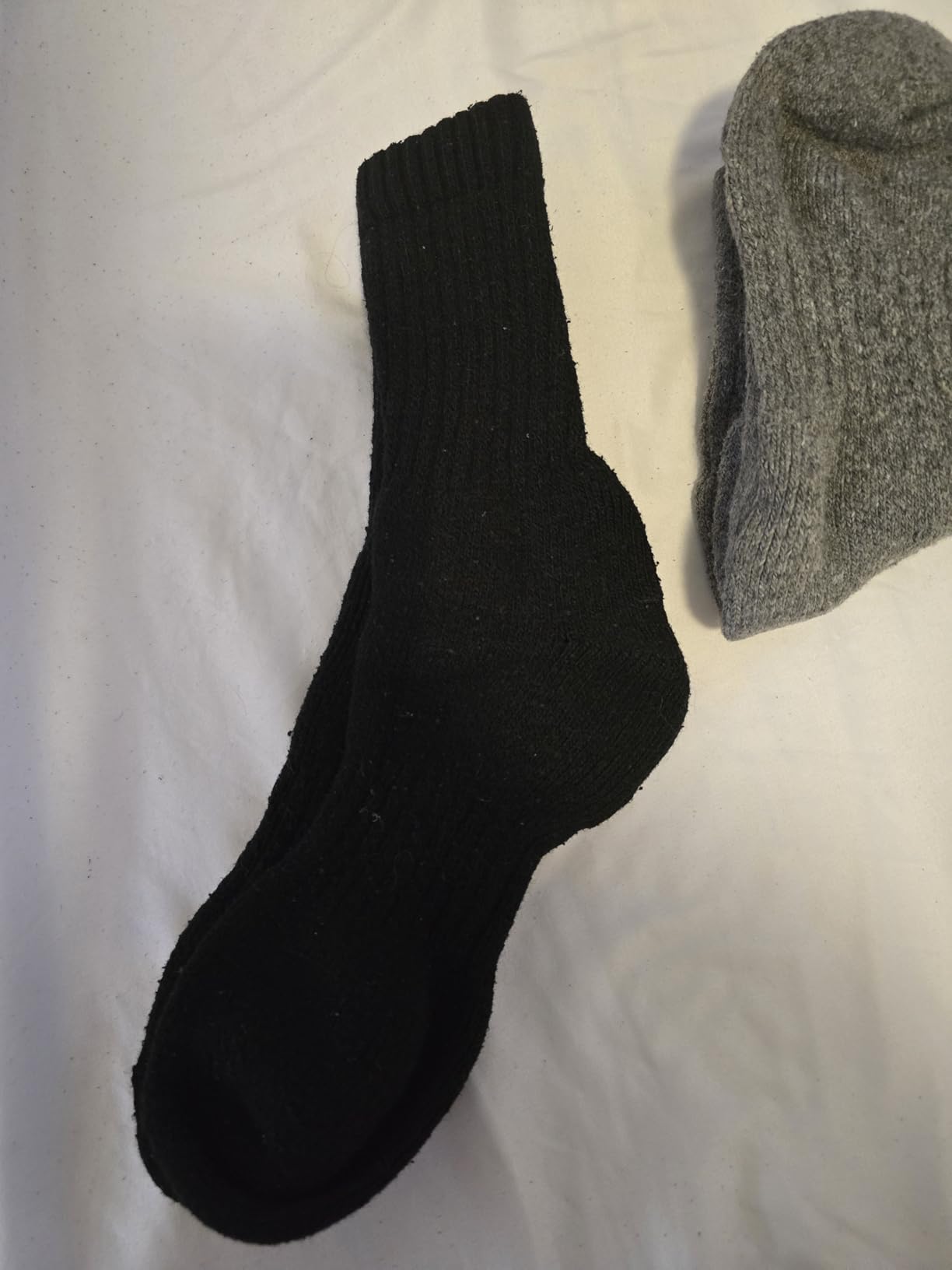 EBMORE Men Merino Wool Socks Super Thick Thermal Hiking Winter Warm Boot Heavy Soft Cozy Socks for Cold Weather customer photo 2