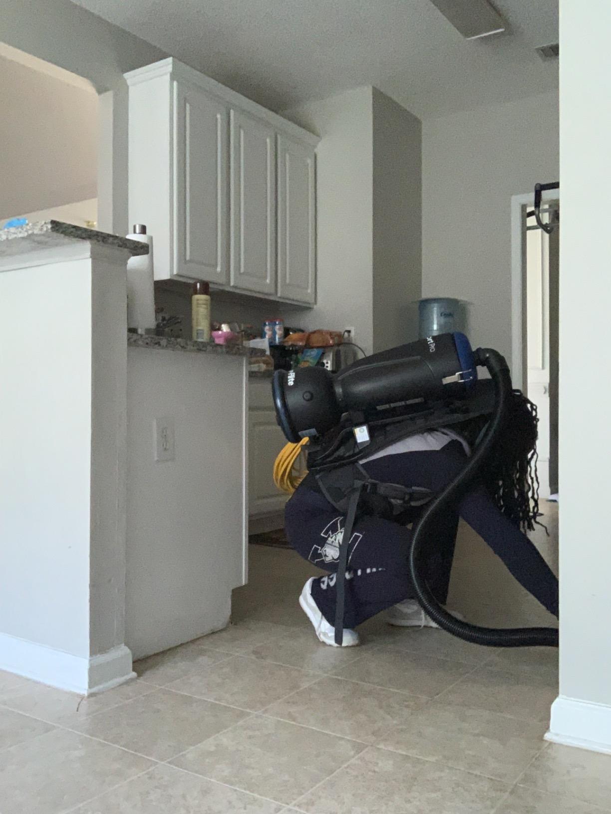 Powr-Flite Comfort Pro Backpack Vacuum Commercial, 6-Quart Canister, BP6S customer photo 2