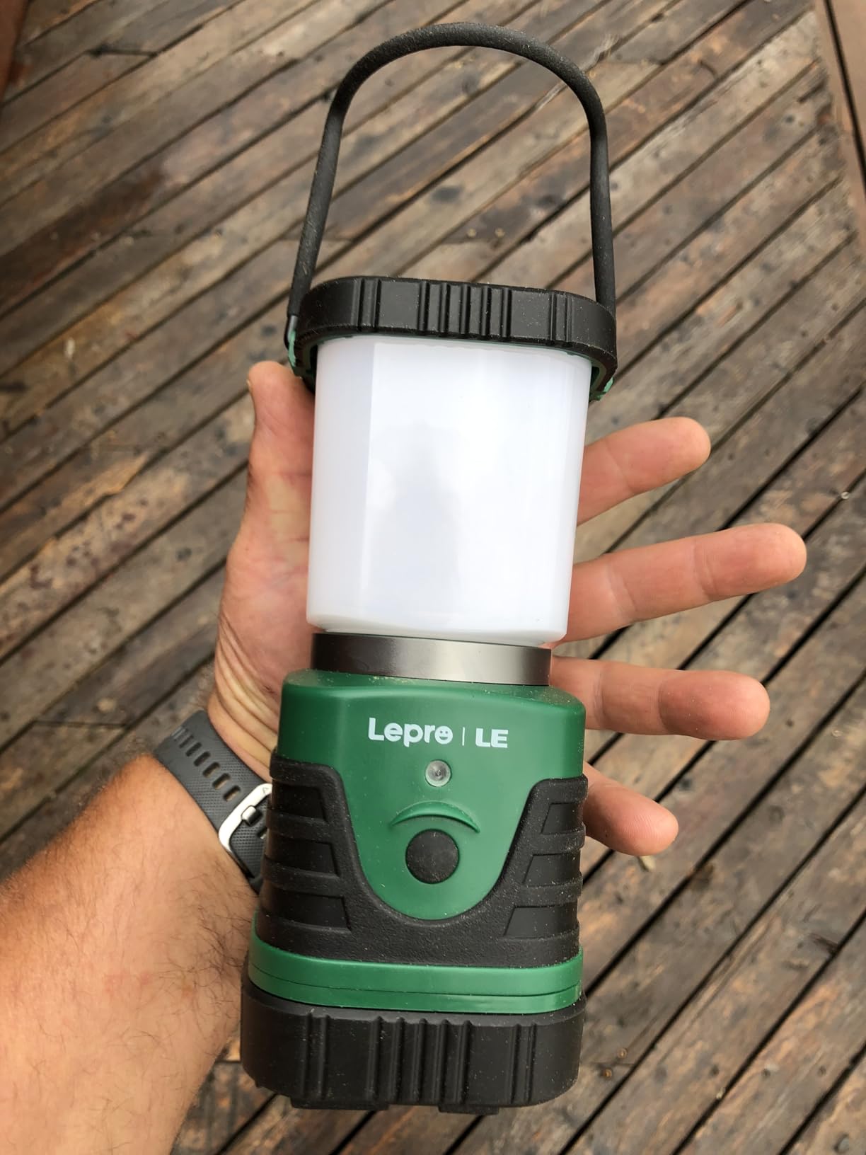 Lepro 1000LM LED Camping Lantern Rechargeable, 4400mAh, 4 Light Modes customer photo 1
