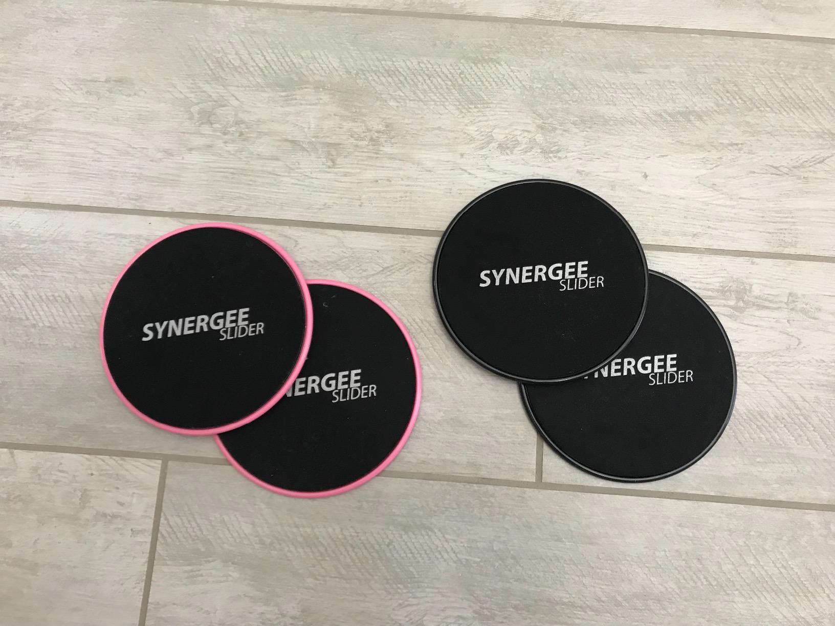 Synergee Core Sliders – Dual Sided Ab Exercise Equipment customer photo 1
