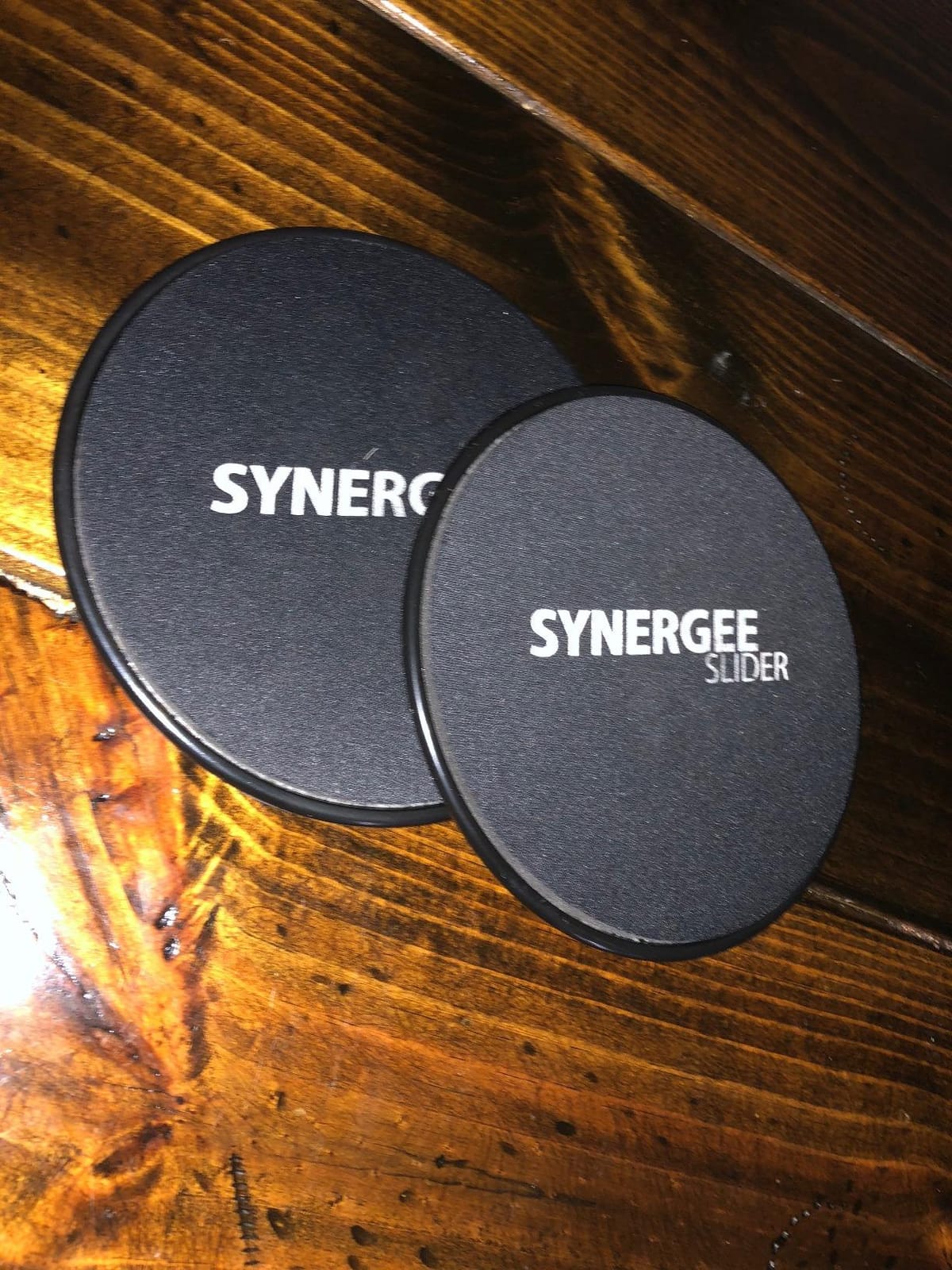 Synergee Core Sliders – Dual Sided Ab Exercise Equipment customer photo 2