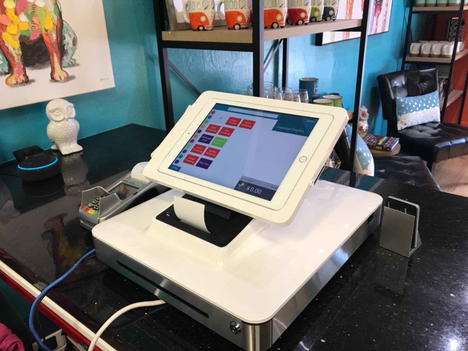 Datio POS Point of Sale Base Station and Cash Register for iPad with Point of Sale (Pos) Software customer photo 1
