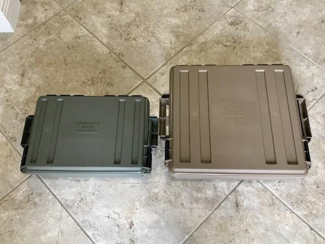 MTM ACR4-18 Ammo Crate Utility Box-Carry up to 65lbs of gear-Stackable design, double padlock for security - Water-resistant O-ring seal - Army Green customer photo 2
