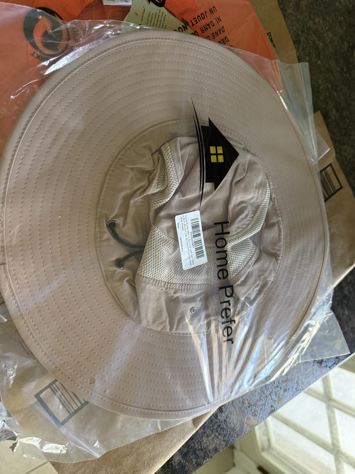 Home Prefer UPF 50+ Men's Sun Hat Wide Brim Bucket Hat UV Protection Hat for Mens Womens Beach Safari Gardening Golf Fishing customer photo 2