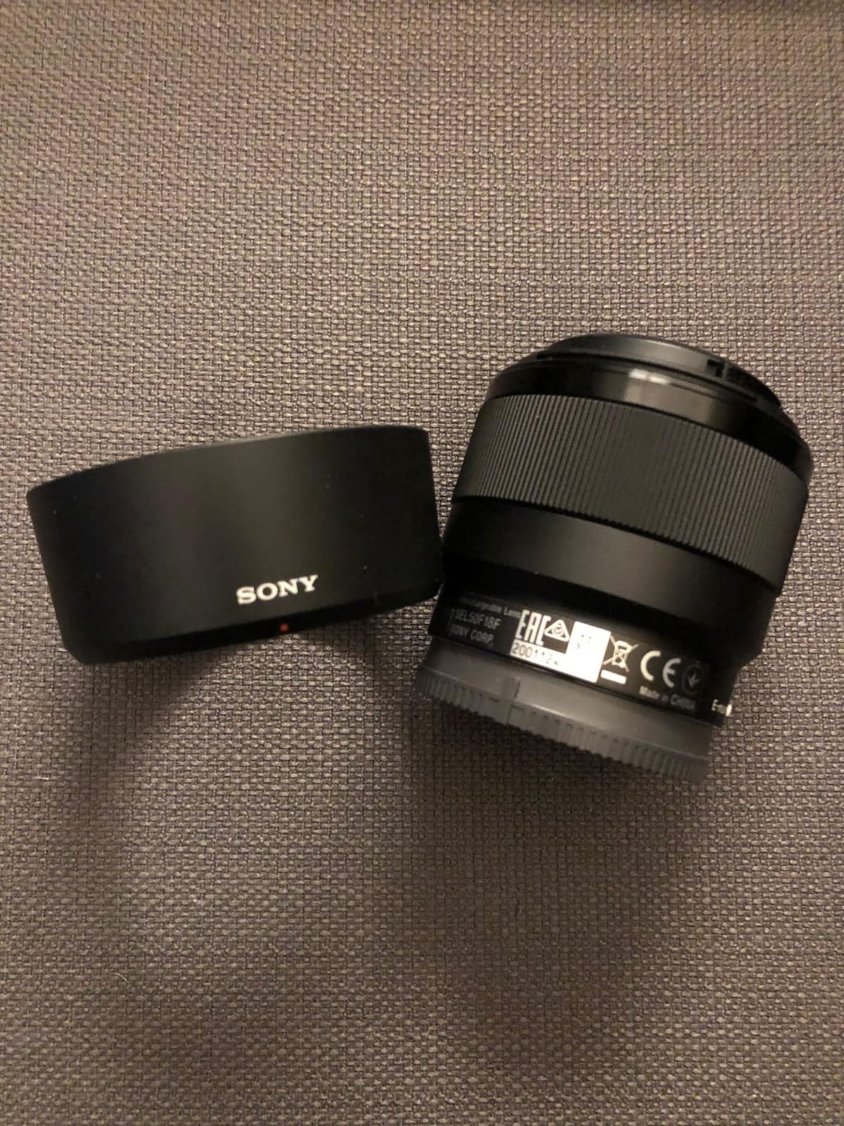 Sony - FE 50mm F1.8 Standard Lens (SEL50F18F), Black customer photo 1