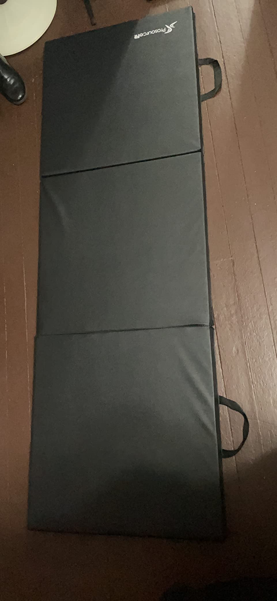 ProsourceFit Tri-Fold Folding Thick Exercise Mat 6’x2’ with Carrying Handles for MMA, Gymnastics, Stretching, Core Workouts customer photo 1