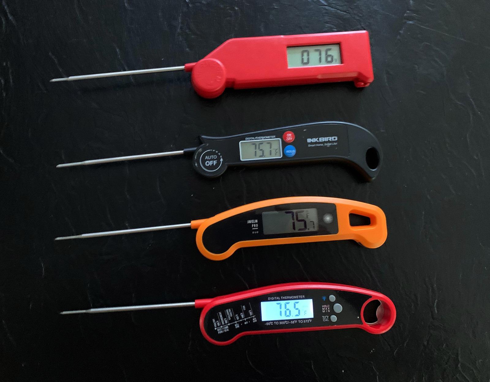Lavatools Javelin® PRO Classic Ultra-Fast 2-Second Professional Digital Instant Read Meat Thermometer for Grill and Cooking, Auto-Rotating Backlit Display, IP65 Water Resistant, NSF Certified – Sambal customer photo 1