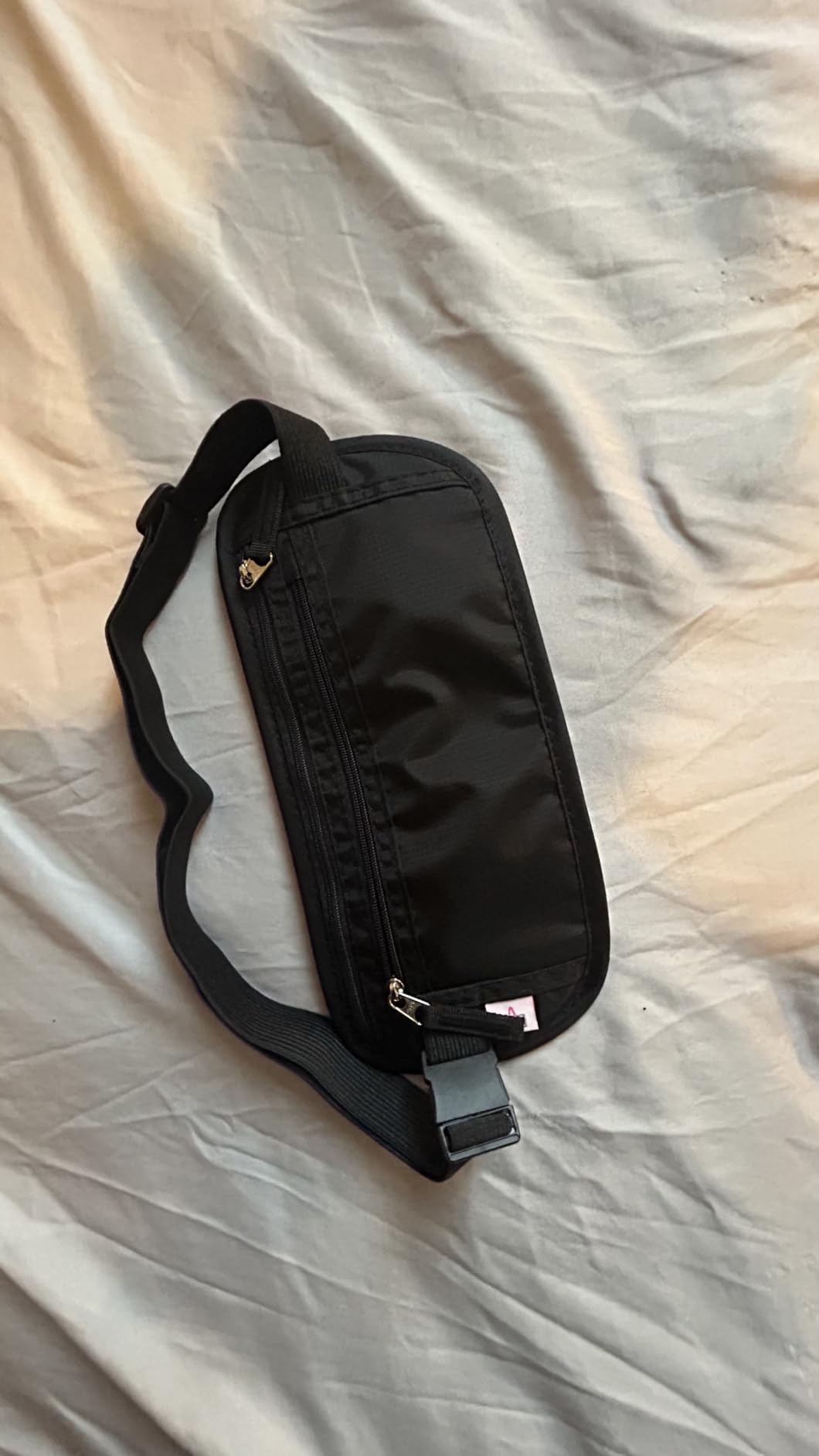 Money Belt Passport Holder Slim Hidden Travel Wallet with RFID Blocking customer photo 1