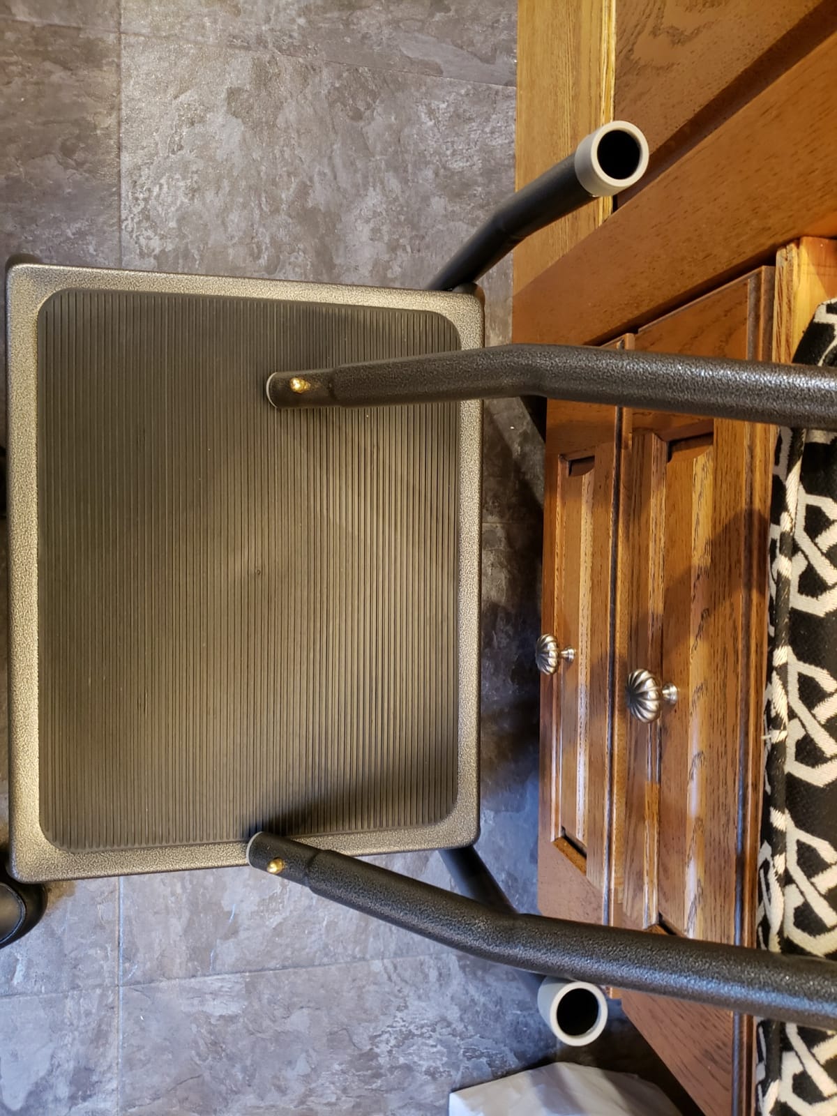 Vive Step Stool with Handle for Elderly - Bariatric Metal Heavy Duty Step customer photo 1