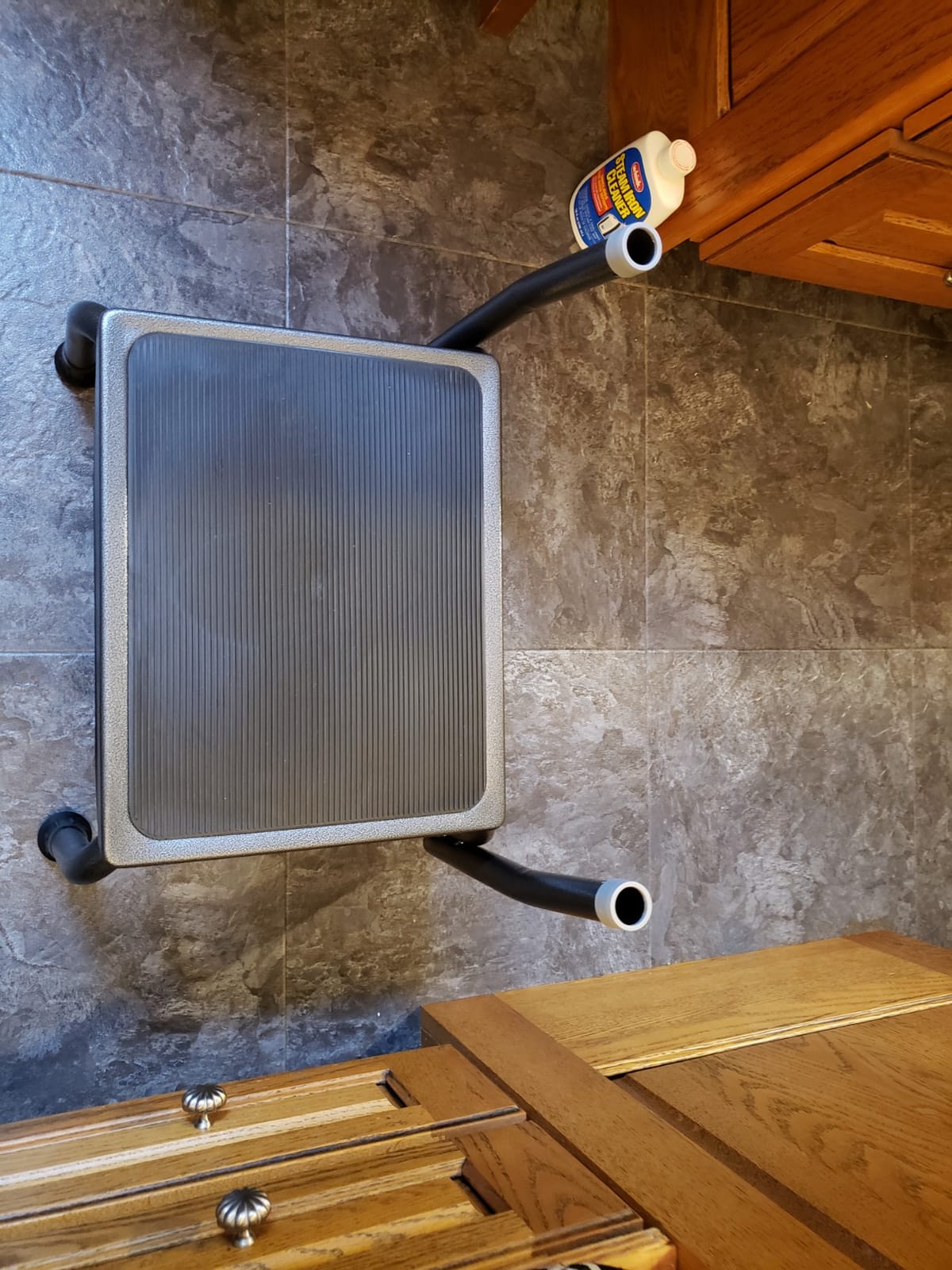 Vive Step Stool with Handle for Elderly - Bariatric Metal Heavy Duty Step customer photo 2