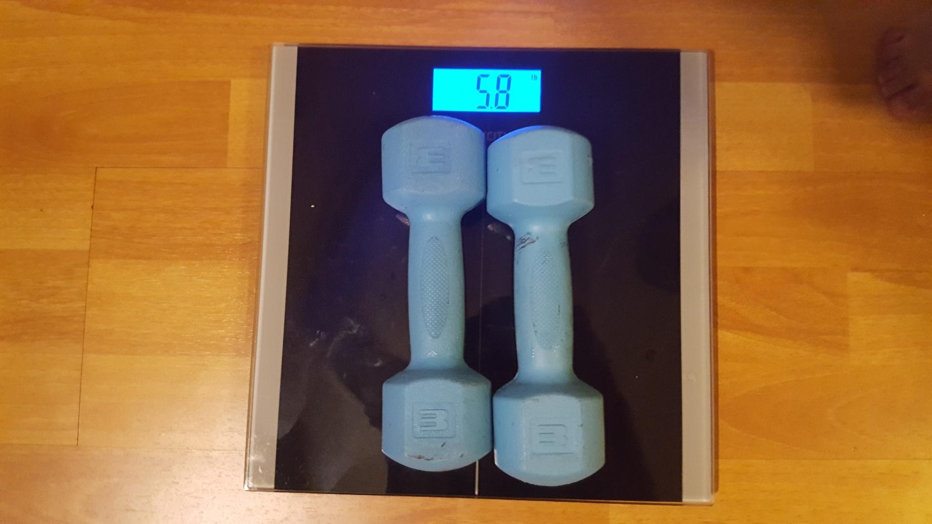 Etekcity Digital Body Weight Bathroom Scale, 6mm Tempered Glass, 400 lbs | Large Blue LCD Backlight Display, High Precision Measurements for Home Bathroom Use customer photo 1