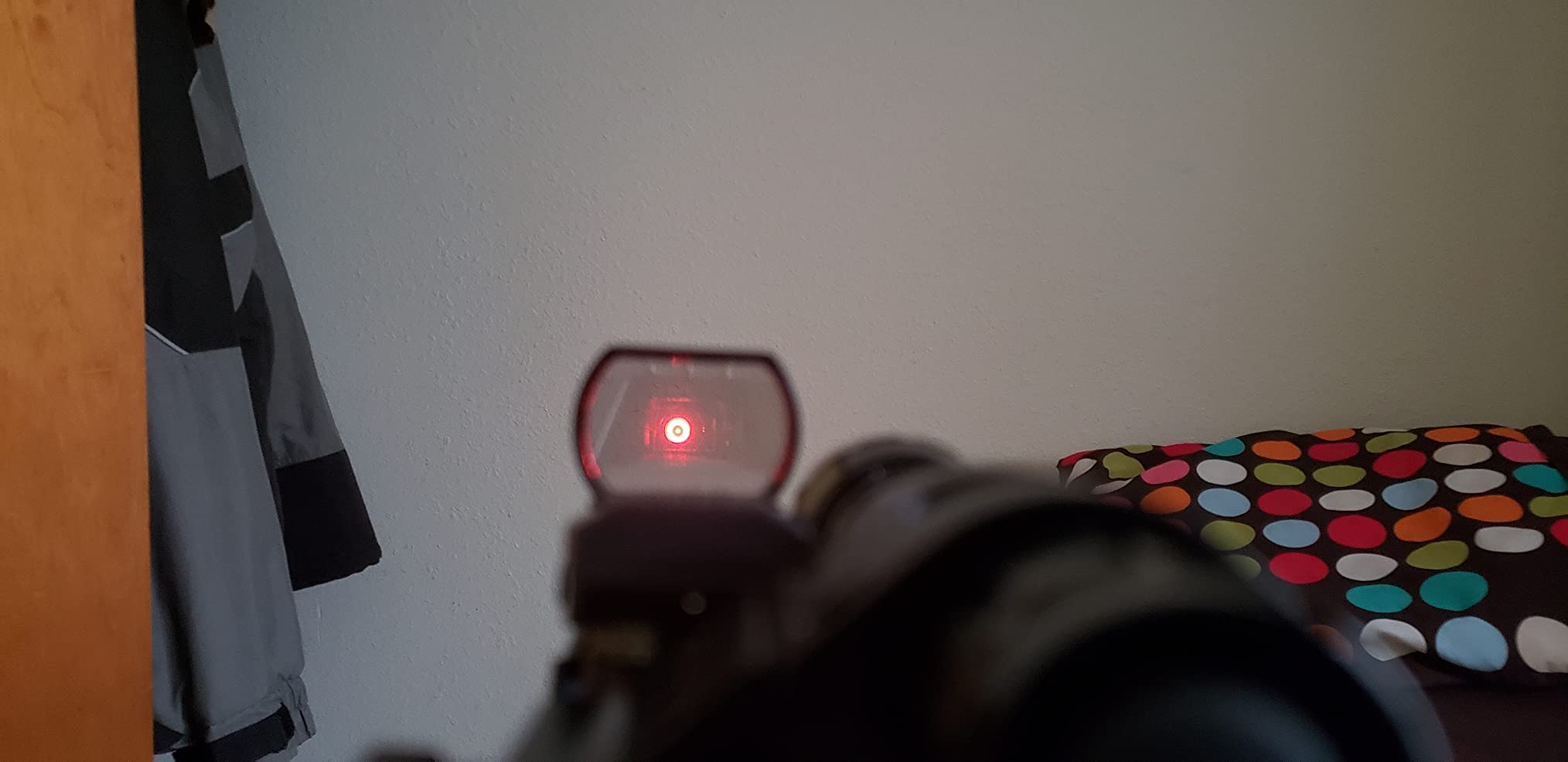 Feyachi Reflex Sight - Adjustable Reticle (4 Styles) Both Red and Green in one Sight! customer photo 2