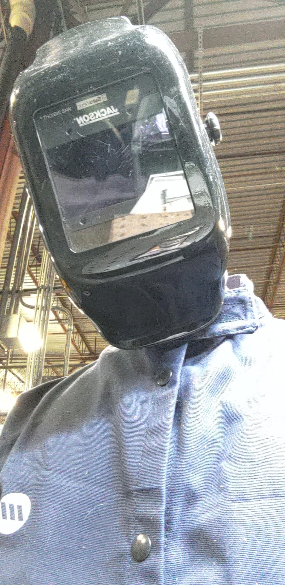 Jackson Safety Insight Auto Darkening Welding Helmet, ADF Hood - ANSI Z87.1 customer photo 2