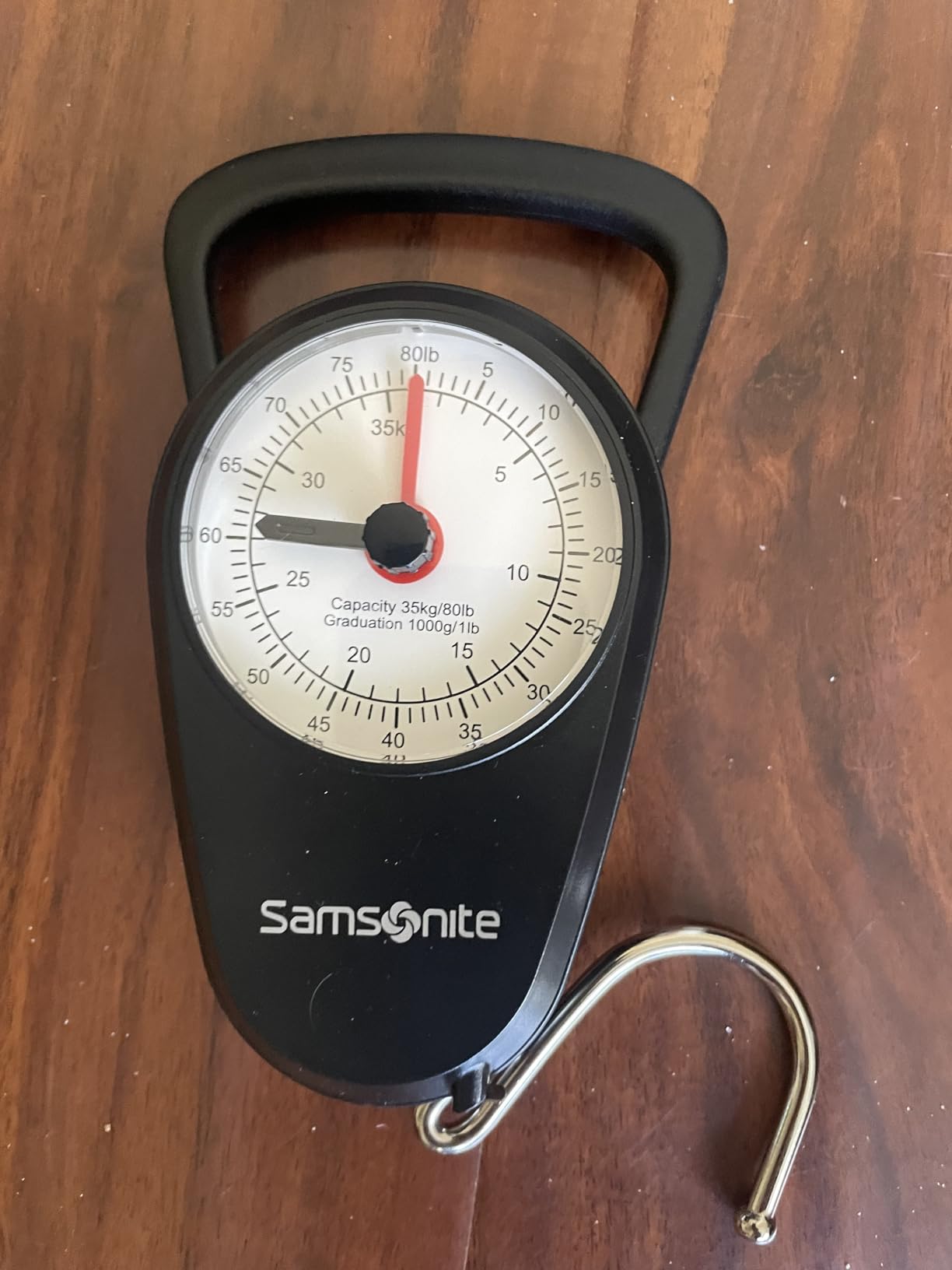 Samsonite Manual Luggage Scale, Black, One Size customer photo 2