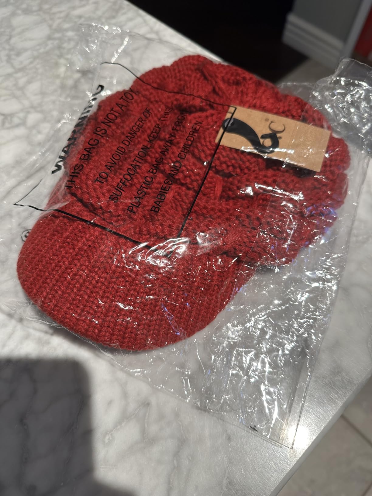 C.C Hatsandscarf Exclusives Women's Ribbed Knit Hat with Brim (YJ-131)(YJ-2023) customer photo 1