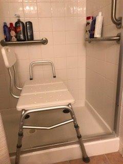 Vive Shower Bench for Transfers - Heavy Duty Tub Transfer Bench for Bathtub customer photo 1