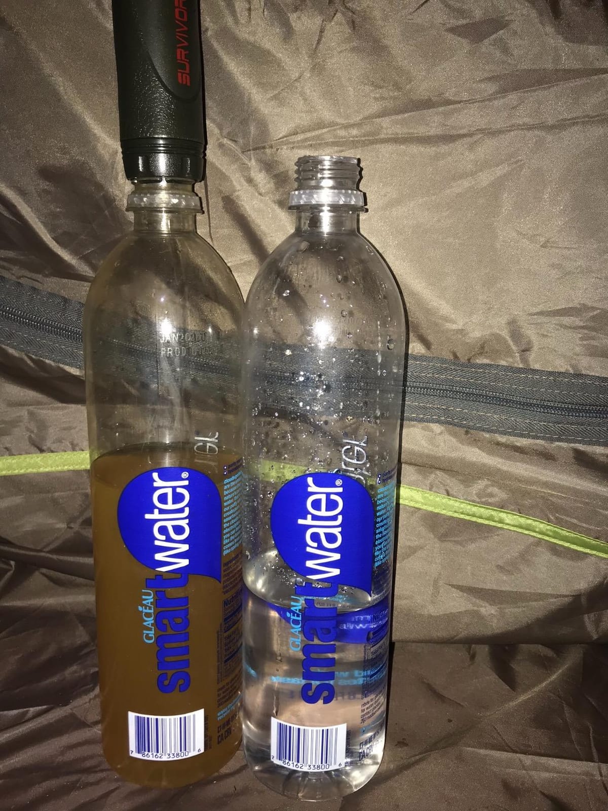 Survivor Filter Squeeze Kit Water Filter Straw & 2 Collapsible Bottles 32oz customer photo 1