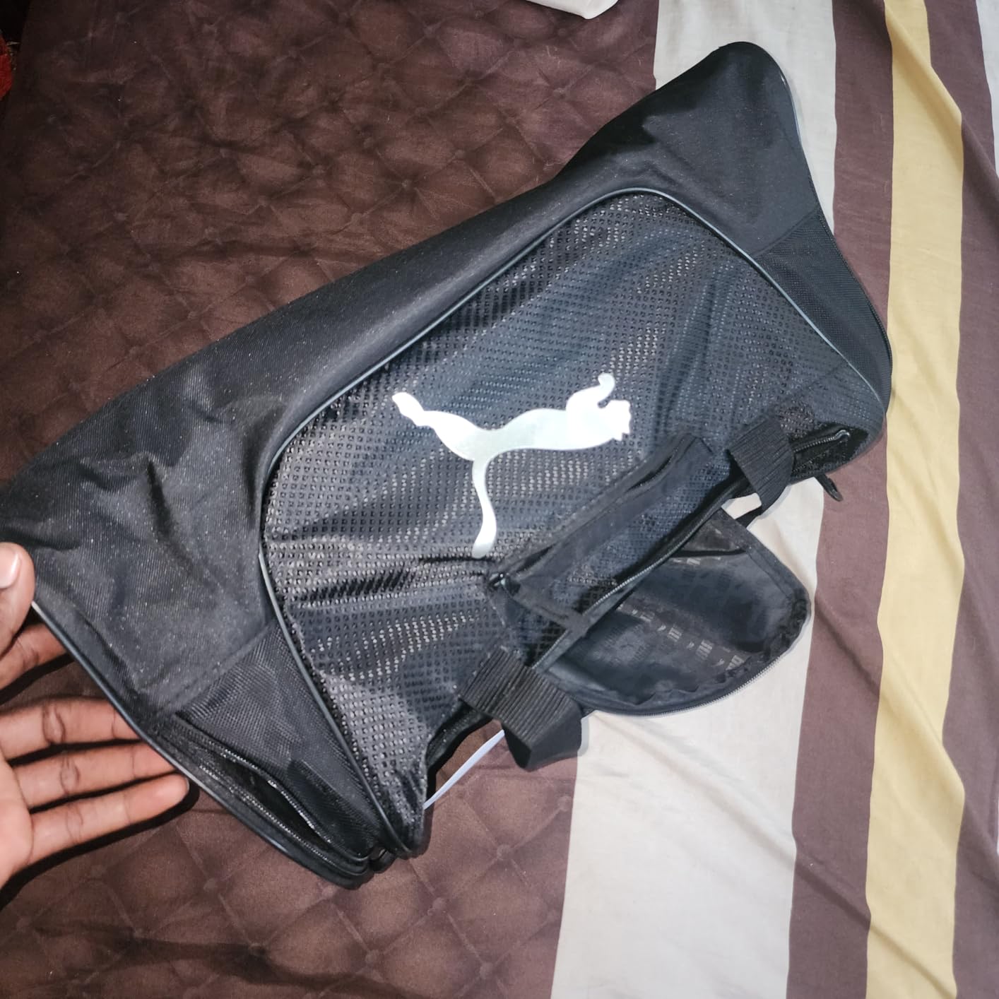 PUMA Contender Duffel Bag with Removable Strap & Shoe Pocket customer photo 2