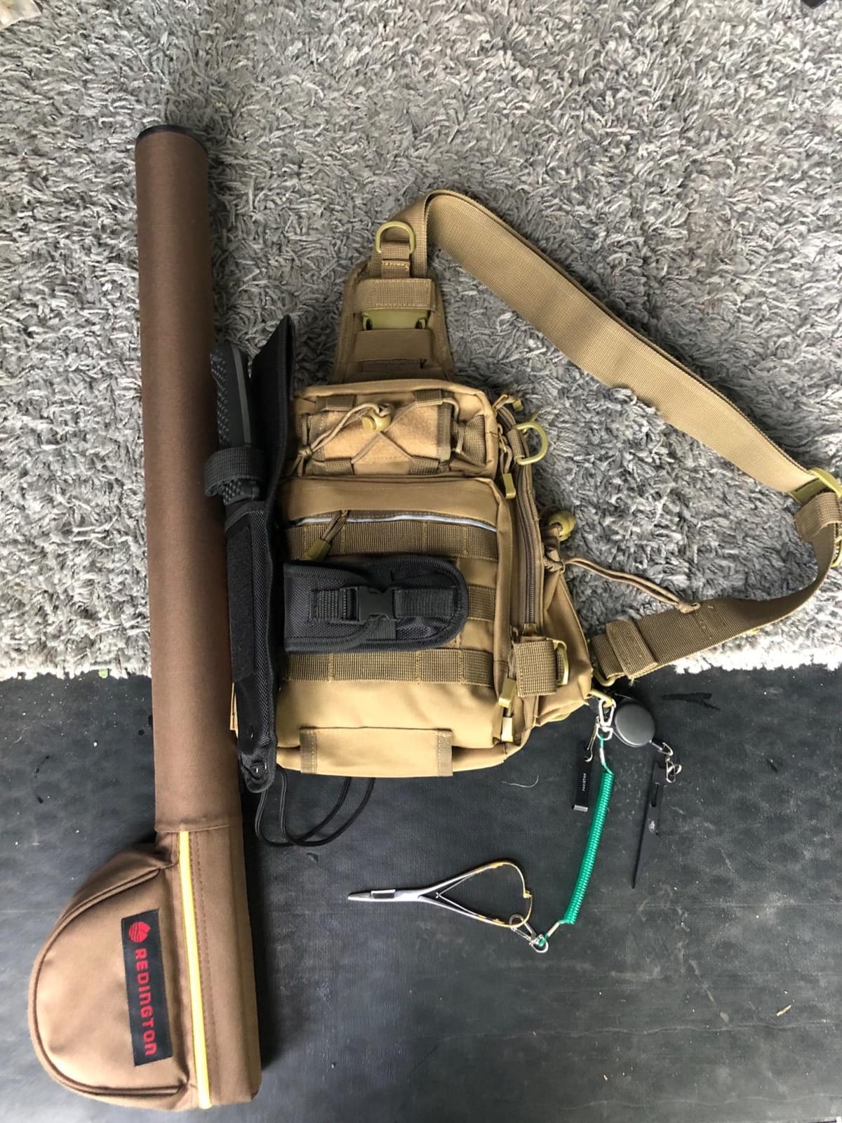 Piscifun Fishing Backpack Tackle Bag, MOLLE & 2 Rod Holders, Multi Storage customer photo 2