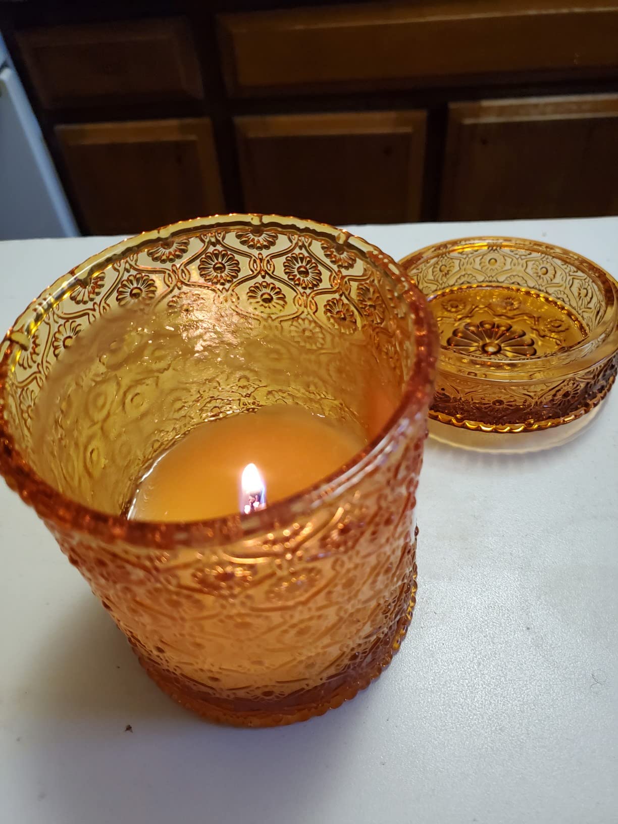 LA JOLIE MUSE Santal Himalayen Scented Candles for Home, 19 oz Natural Soy customer photo 2