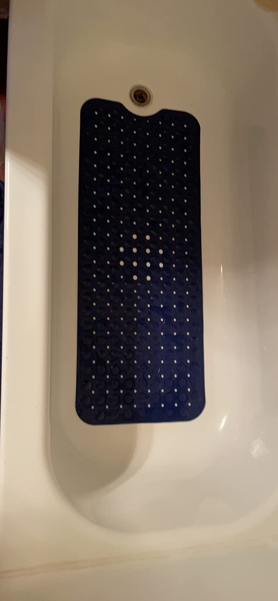 Yimobra Non Slip Bathtub Mat 40x16, Extra Long Bath Mat for Tub, Clear Grey customer photo 2