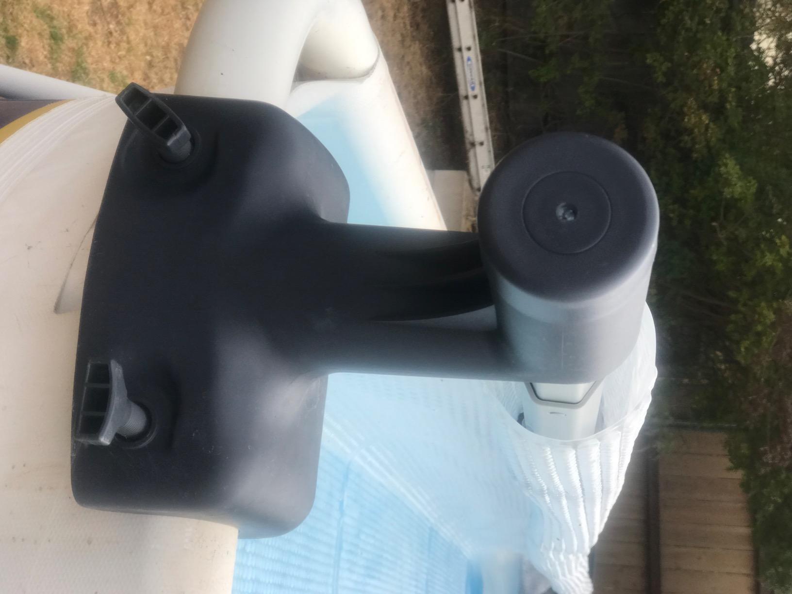 Intex Heavy Duty Solar Above Ground Pool Cover Reel Aluminum Adjustable with Locking Mechanism for Rectangle Frame Pool, Cover Not Included customer photo 2