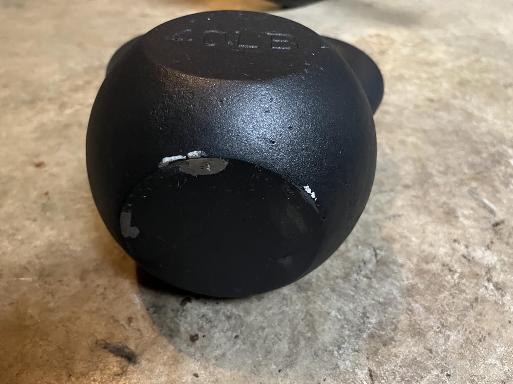 Powder Coated Solid Cast Iron Kettlebell Weights Set 5lb to 45lb Various Combination customer photo 1