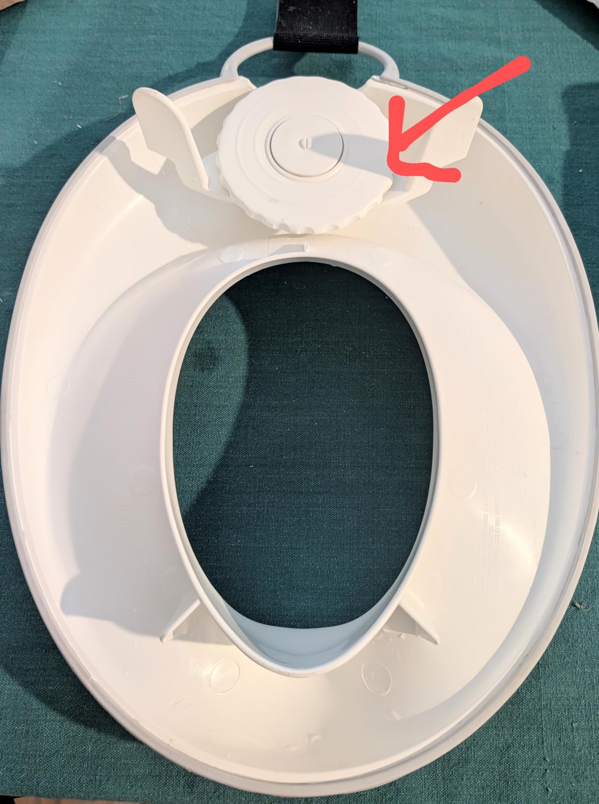 BabyBjörn Toilet Trainer, White/Gray customer photo 1