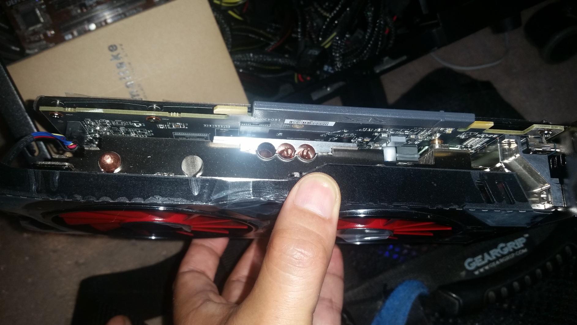 XFX Radeon RX 570 RS XXX Edition 1286MHz, 8gb GDDR5, DX12 VR Ready, Dual BIOS, 3xDP HDMI DVI, AMD Graphics Card (RX-570P8DFD6) customer photo 2